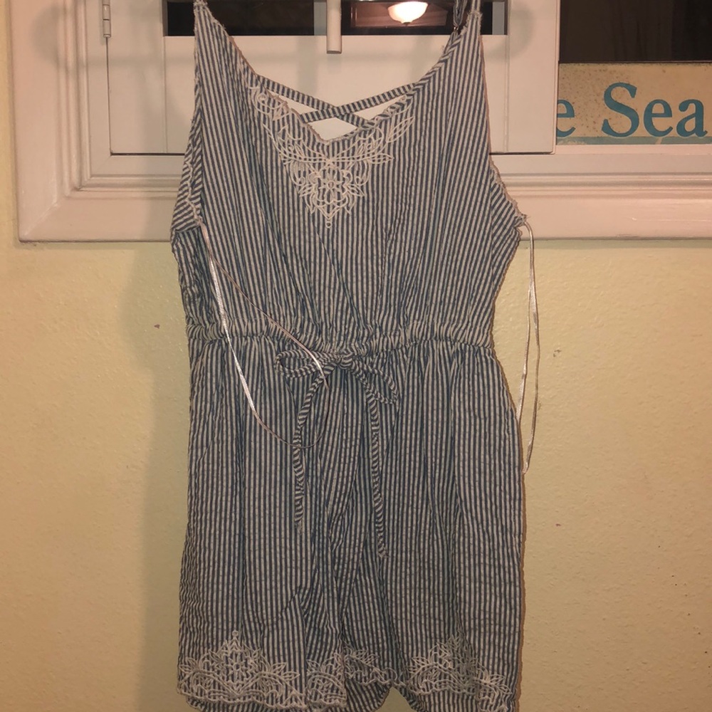 STRIPED ROMPER - Picture 3 of 4